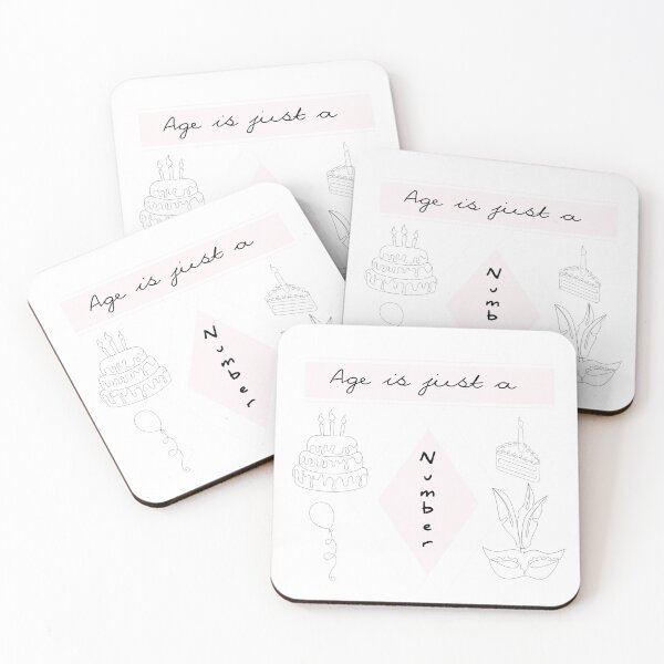 Item preview, Age is just a number  designed and sold by Rawan Hussien.