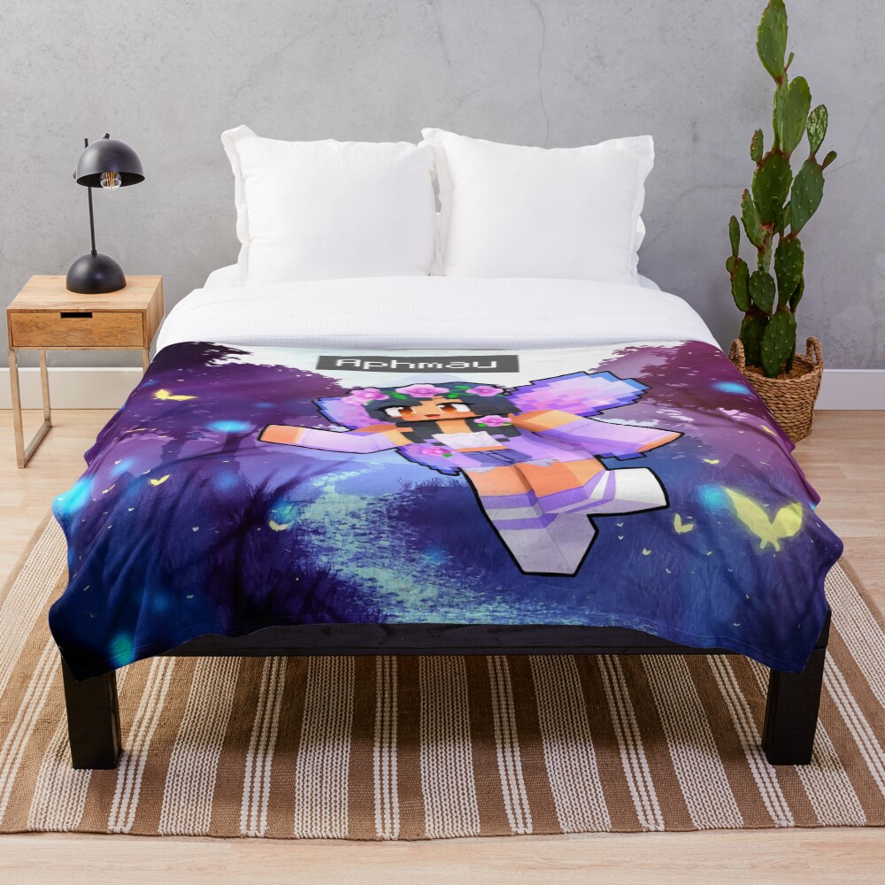Aphmau Minecraft Magical Fairy Throw Blanket