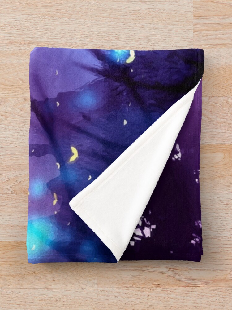 Alternate view of Aphmau Minecraft Magical Fairy Throw Blanket