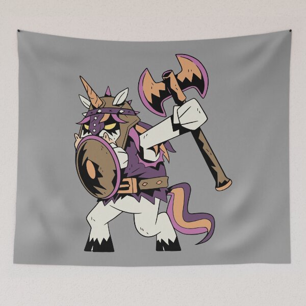 Item preview, Viking unicorn designed and sold by Midgardr.