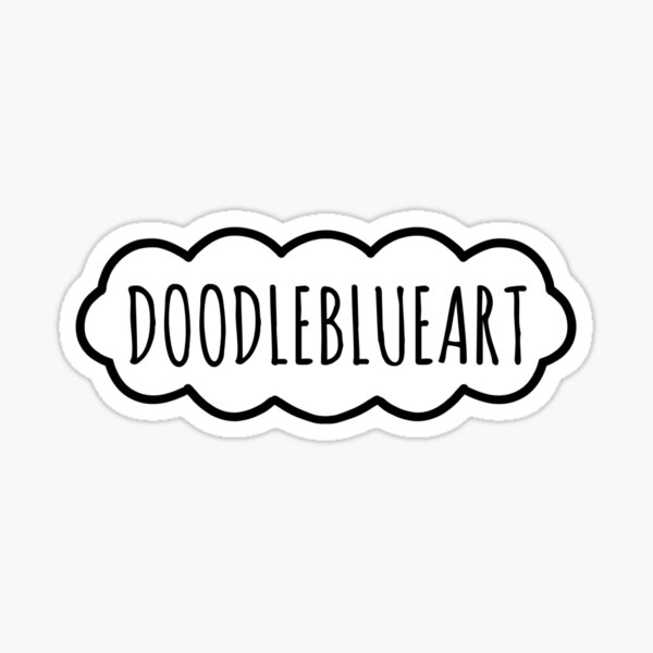Balloons doodle Sticker for Sale by PepperDoodles