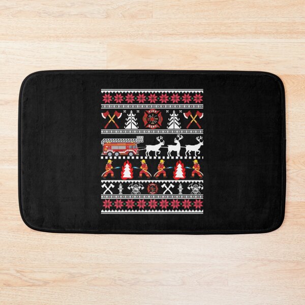 Item preview, Firefighter Ugly Christmas Sweater - Fireman Fire Department Christmas Shir| Perfect Gift For you and friends designed and sold by luconats.