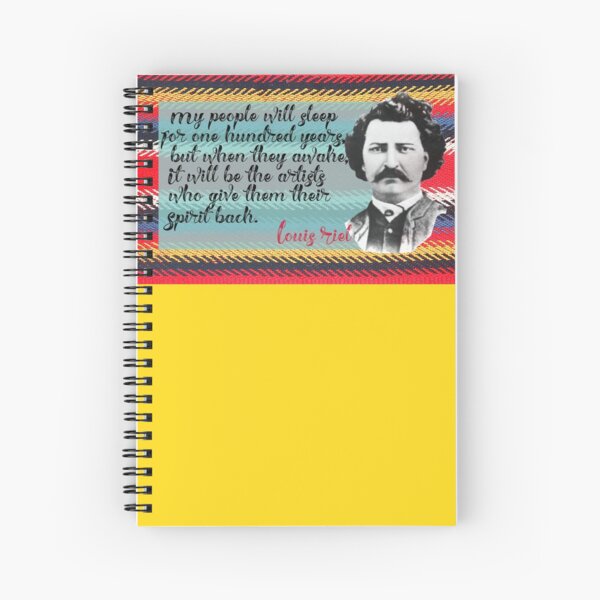Riel Quote Artist Spiral Notebook