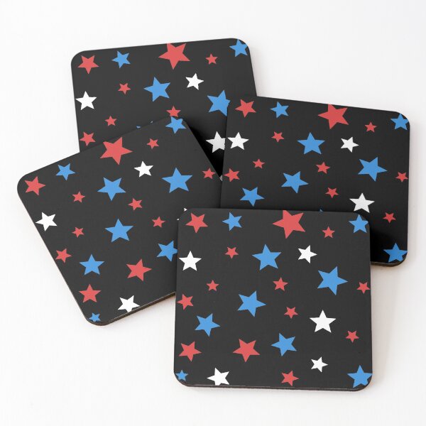 Item preview, Red White Blue Stars designed and sold by ledalinda.