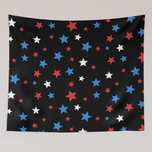 Item preview, Red White Blue Stars designed and sold by ledalinda.