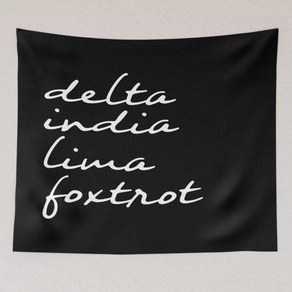 Item preview, Delta India Lima Foxtrot designed and sold by FranFornix.