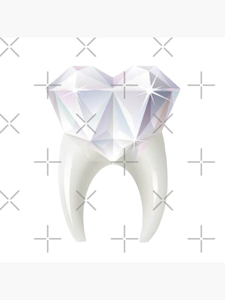 Diamond tooth Art Print for Sale by guaka-molly