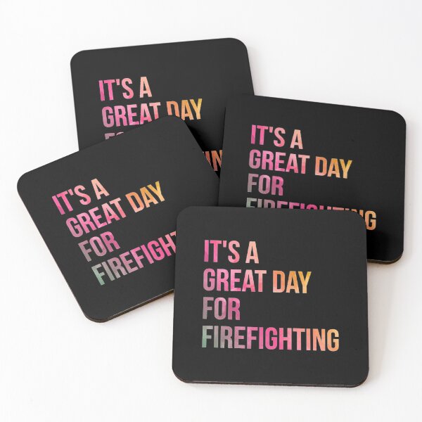 Item preview, It's a Great Day for Firefighting in Watercolo| Perfect Gift For you and friends designed and sold by luconats.