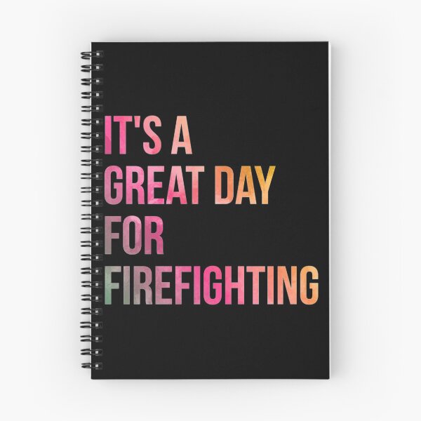 Item preview, It's a Great Day for Firefighting in Watercolo| Perfect Gift For you and friends designed and sold by luconats.