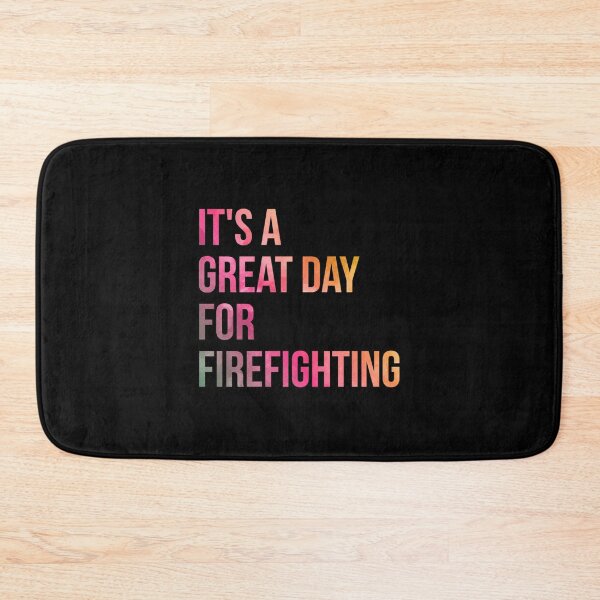 Item preview, It's a Great Day for Firefighting in Watercolo| Perfect Gift For you and friends designed and sold by luconats.