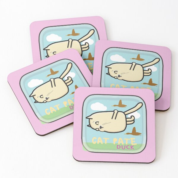 Item preview, Cat Pate Duck Flavor - Funny Cats designed and sold by ViewerEqualsPhoton.