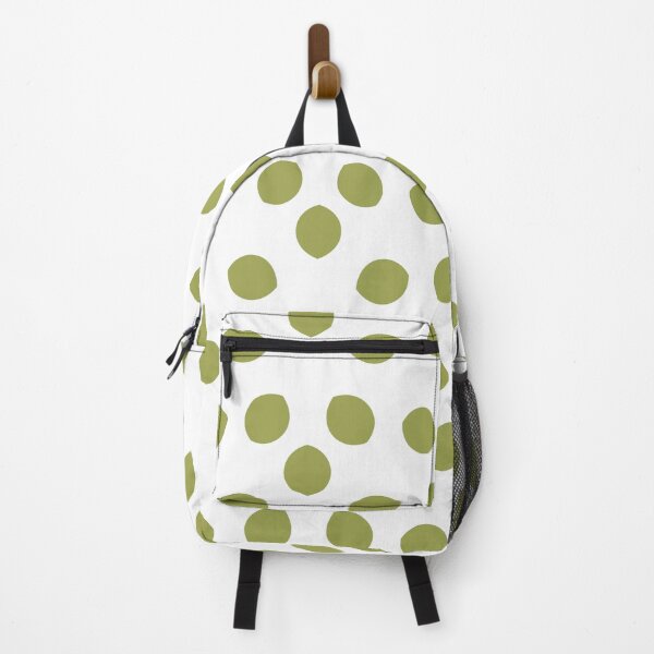 Item preview, Green And White Minimal Shape Ornamental Pattern Inspired by 2022 Trending Color - Hue - Shade Pantone Pickled Pepper 16-0436 designed and sold by ColorOfTheYears.