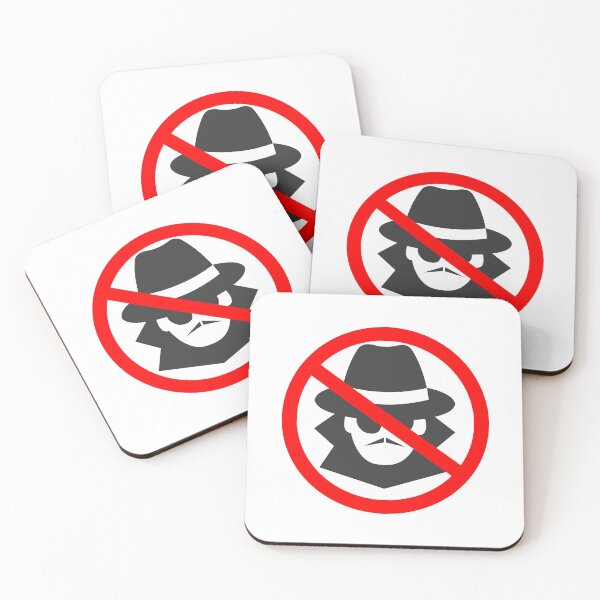 Item preview, No Spies designed and sold by ArtofDissent.