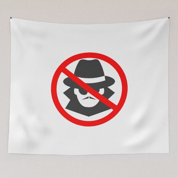 Item preview, No Spies designed and sold by ArtofDissent.