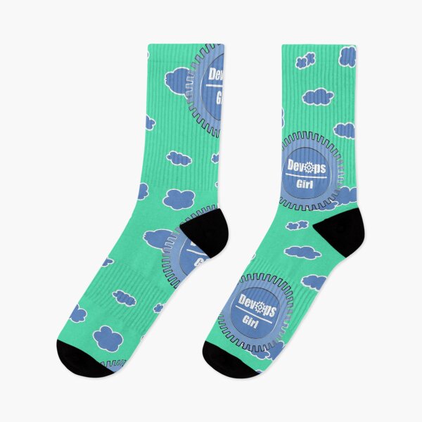 Item preview, Cloud DevOps Girl Techie - IT Nerd Design Blue Teal designed and sold by IrinchiDE.