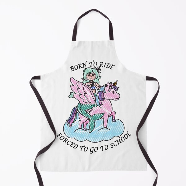 Item preview, Born to ride a unicorn but forced to go to school designed and sold by YuneDesigns.