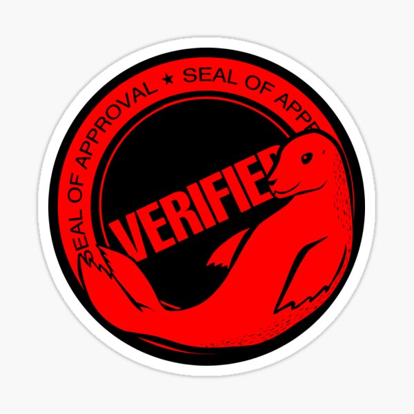 Seal of Approval Sticker