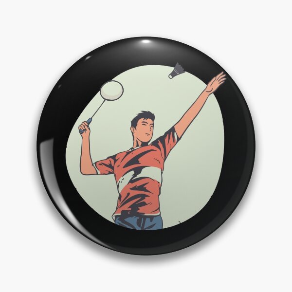 Item preview, badminton player designed and sold by zaher97.