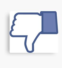 Dislike Canvas Print