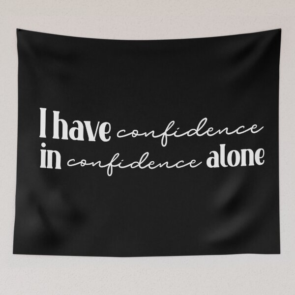 Item preview, Tengo confianza solo en la confianza designed and sold by Theatre Thoughts.