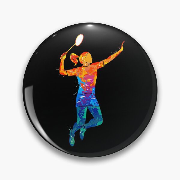 Item preview, Badminton player abstract designed and sold by zaher97.
