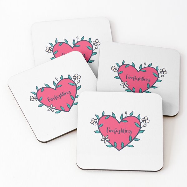 Item preview, Firefighter Hear| Perfect Gift For you and friends designed and sold by luconats.
