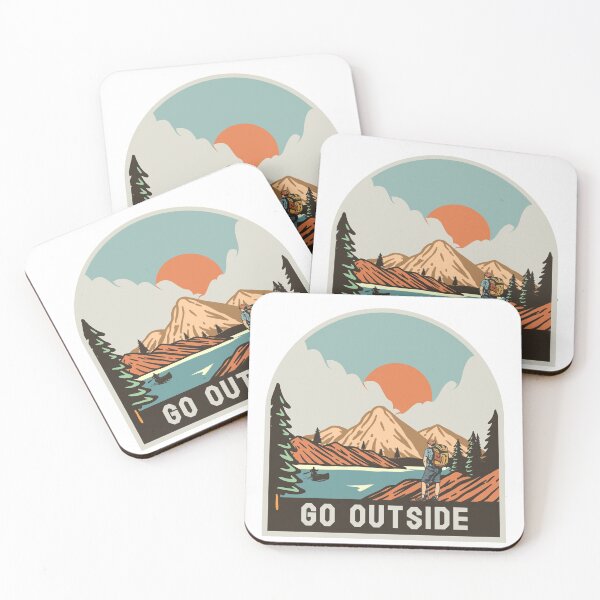Item preview, Go Outside Wanderlust Wilderness Nature designed and sold by scooterbaby.