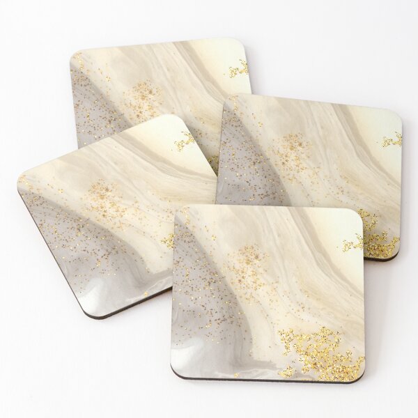 Item preview, Abstract watercolor with gold glitter designed and sold by Sneh Universe.