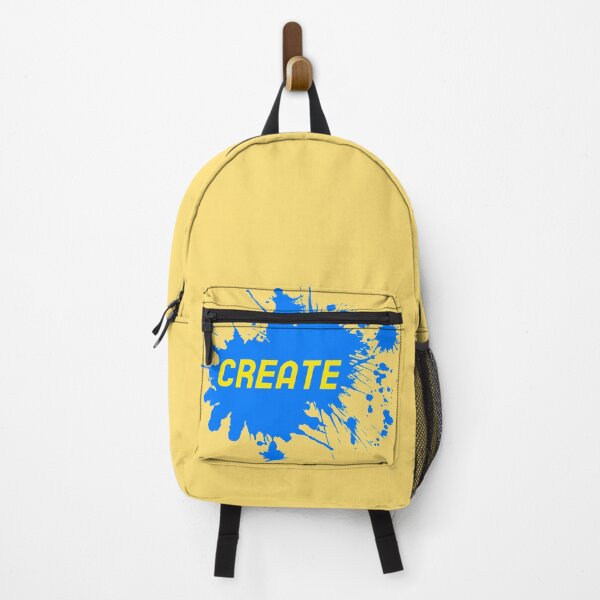 Item preview, Create - Inspiration on blue stain Yellow Background designed and sold by IrinchiDE.