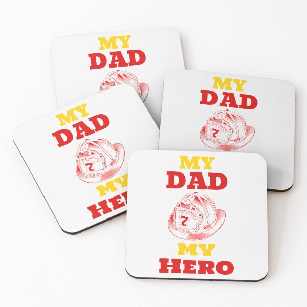 Item preview, My Dad My Hero Firefighter Fireman Da| Perfect Gift For you and friends designed and sold by luconats.