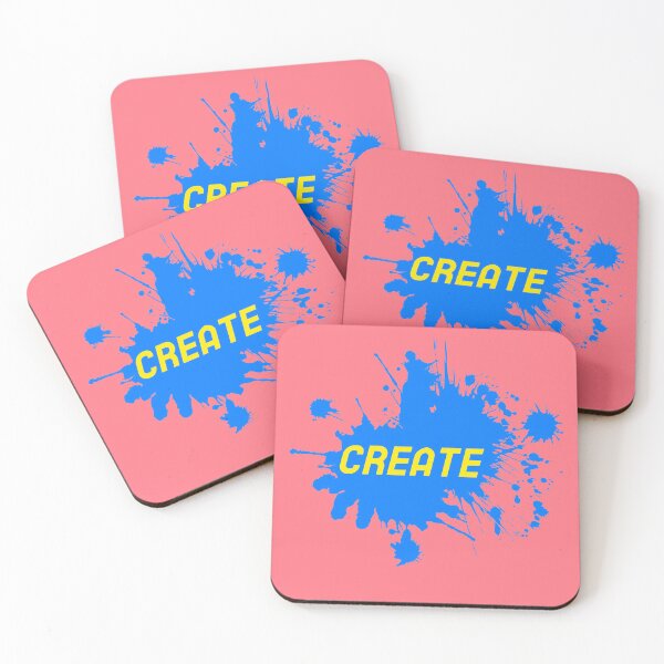 Item preview, Create - Inspiration on blue stain pink Background designed and sold by IrinchiDE.