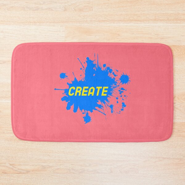 Item preview, Create - Inspiration on blue stain pink Background designed and sold by IrinchiDE.