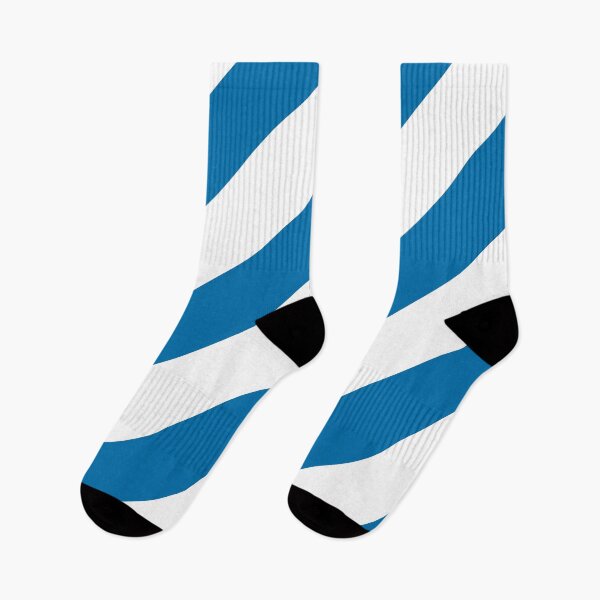 Item preview, Blue and White Diagonal Stripe Pattern Inspired by 2022 Trending Color - Hue - Shade Pantone Indigo Bunting 18-4250 designed and sold by ColorOfTheYears.