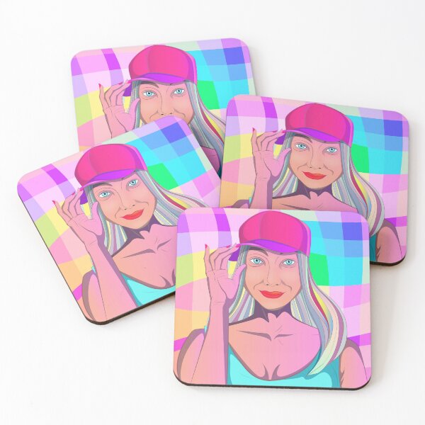 Item preview, artistic drawing of a girl on a bright background designed and sold by Prof209.