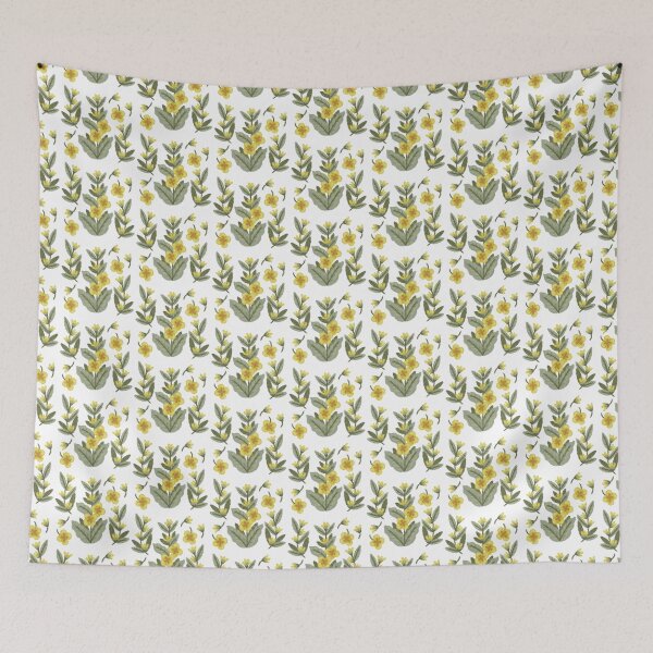 Item preview, mullein designed and sold by WyrdandWoven.