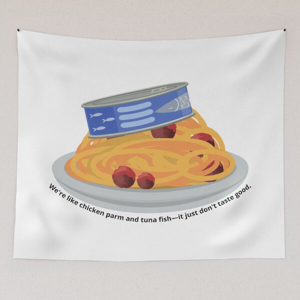 Item preview, Chicken Parm and Tuna Fish: Rodney Lavoie Jr Survivor Quote designed and sold by dutchesskmw.