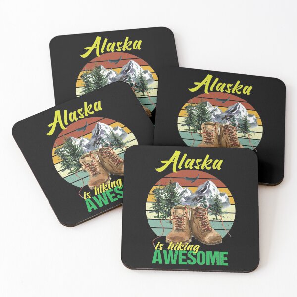Item preview, Alaska is hiking awesome designed and sold by StencilMyst ..
