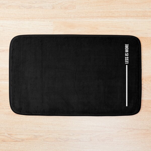 Item preview, LESS IS MORE minimal design (vertical white version) designed and sold by MinimalDM.