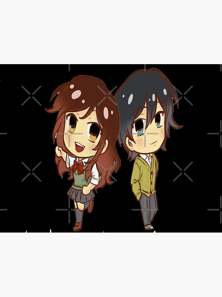 Hori Kyouko & Miyamura Izumi - HORIMIYA ANIME Sticker for Sale by  WAIFUCORNER