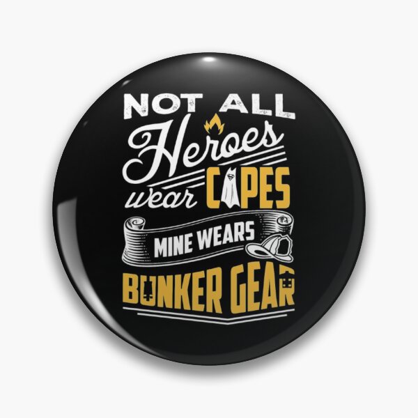 Item preview, Firefighter - My heroes wears bunker gea| Perfect Gift For you and friends designed and sold by luconats.