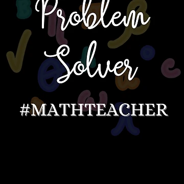 Artwork thumbnail, Problem Solver Math Teacher by Peter Stawicki
