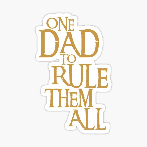 Lord of the Rings One Ring To Rule Them All Vinyl Sticker Printed Vinyl Decal 