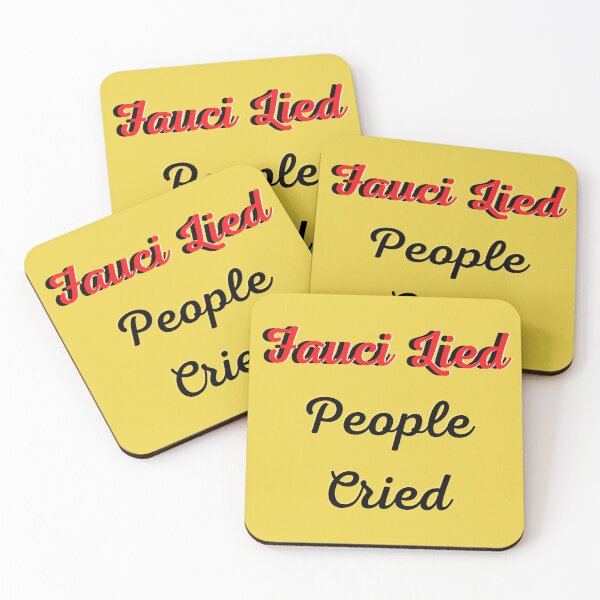Item preview, Copy of Fauci lied, people cried designed and sold by Tulips2.
