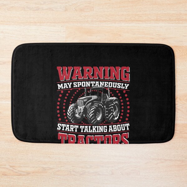 Item preview, Warning May Spontaneously Start Talking About Tractors designed and sold by RedQuality.
