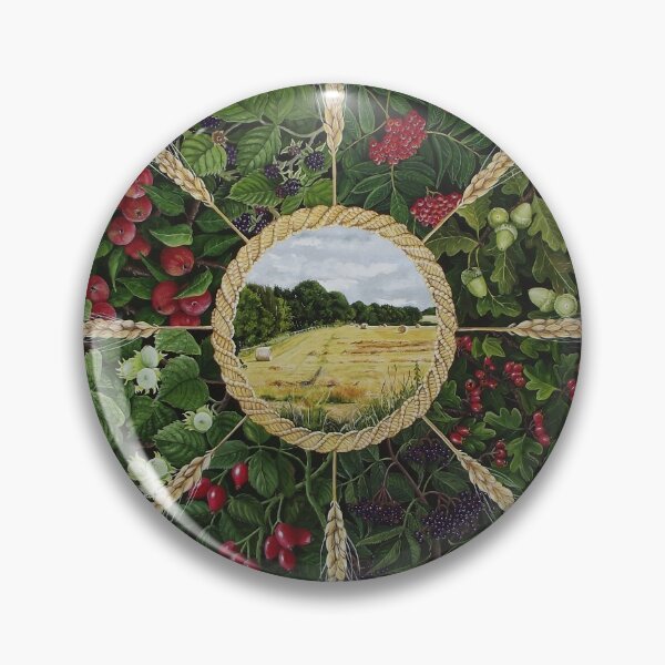 Item preview, MABON MANDALA designed and sold by WildWoodGroves.