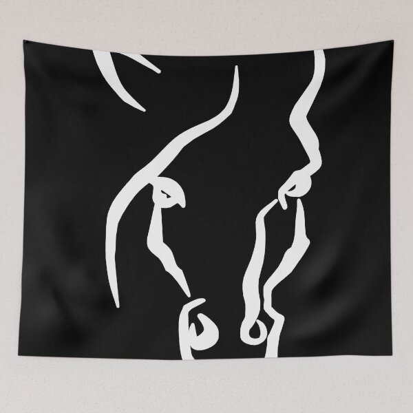 Item preview, Black and White Horse Face designed and sold by Trace1234.