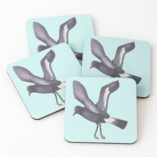 Item preview, Wilson's Storm-Petrel watercolor bird art designed and sold by TheWaterBirds.