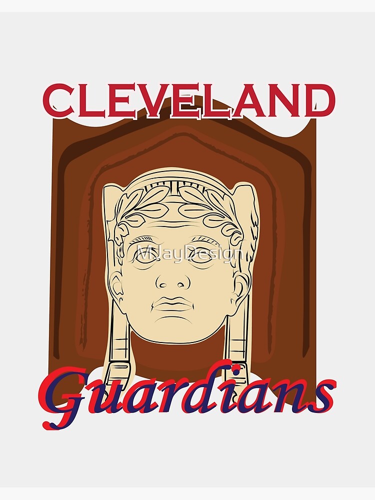 Cleveland Guardian Sticker for Sale by KDJCreativemind