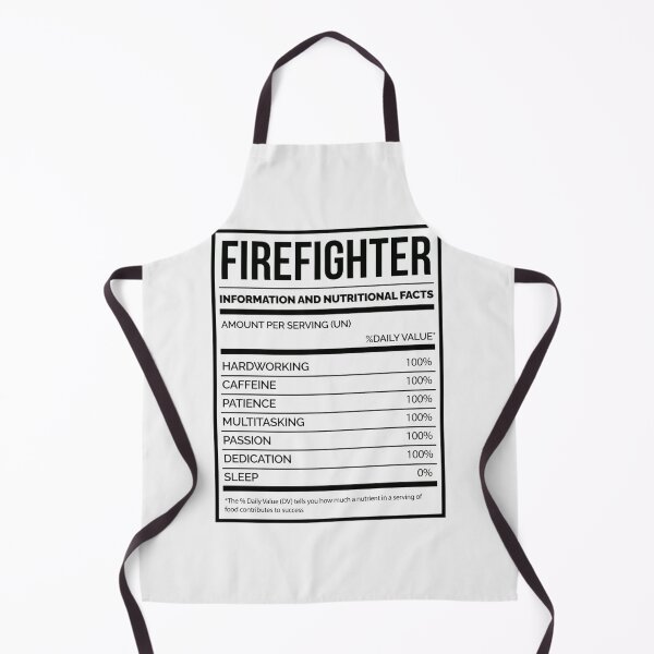 Item preview, Firefighter Funny Firefighting Nutrition Labe| Perfect Gift For you and friends designed and sold by luconats.