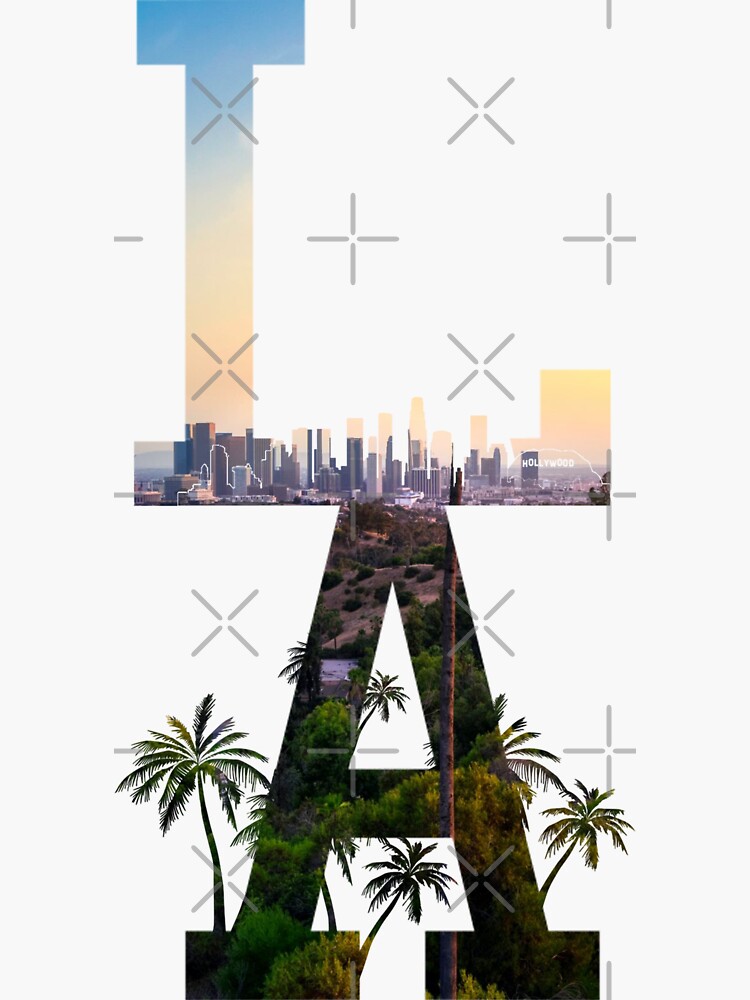 Adesivo Per Trasferimento Di Calore Con Lettera Di Los Angeles - Foto 13